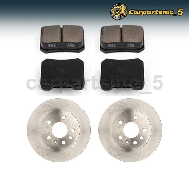 Brake Pad Brake Rotor Rear Fits 1999 Saab 9-5 2001-2005 Saturn L300