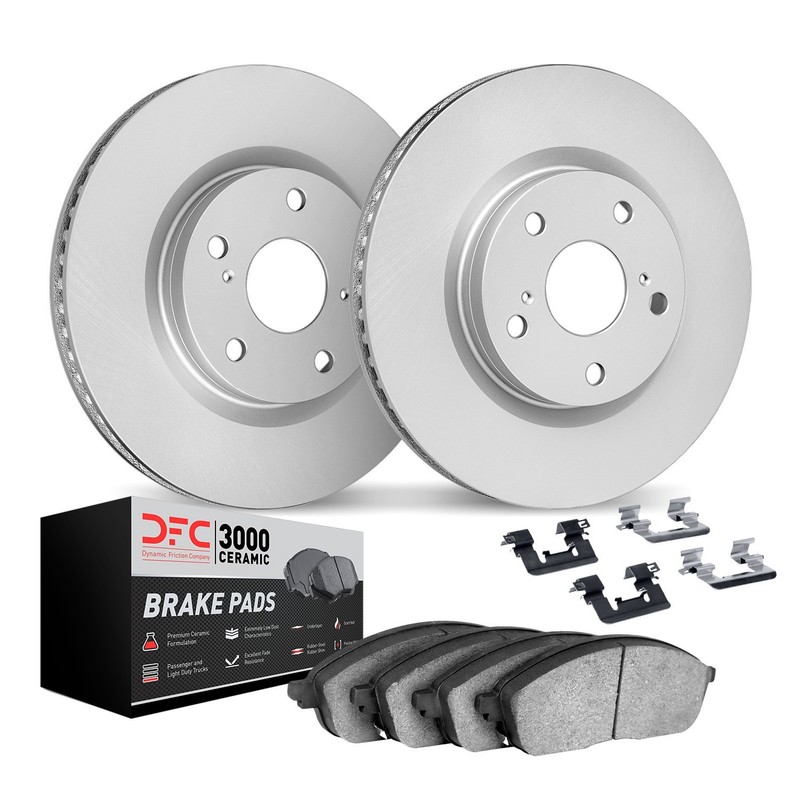 Dynamite Friction Disc Brake Kit for Mazda CX-3, 3, 3 Sport 4312-80039 gallery
