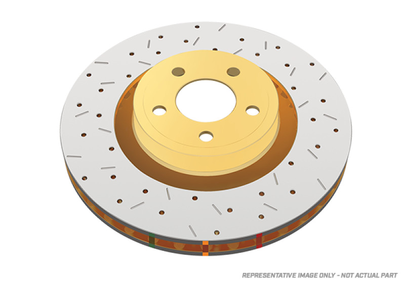 DBA Fits 42605BLKXS 4000 Series Rear Drilled & Slotted Rotors For Chevrolet gallery
