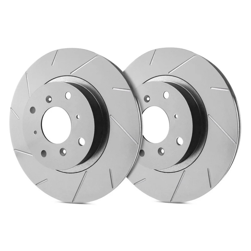 For Honda Civic 1984 SP Performance T03-0814 Slotted 1-Piece Front Brake Rotors