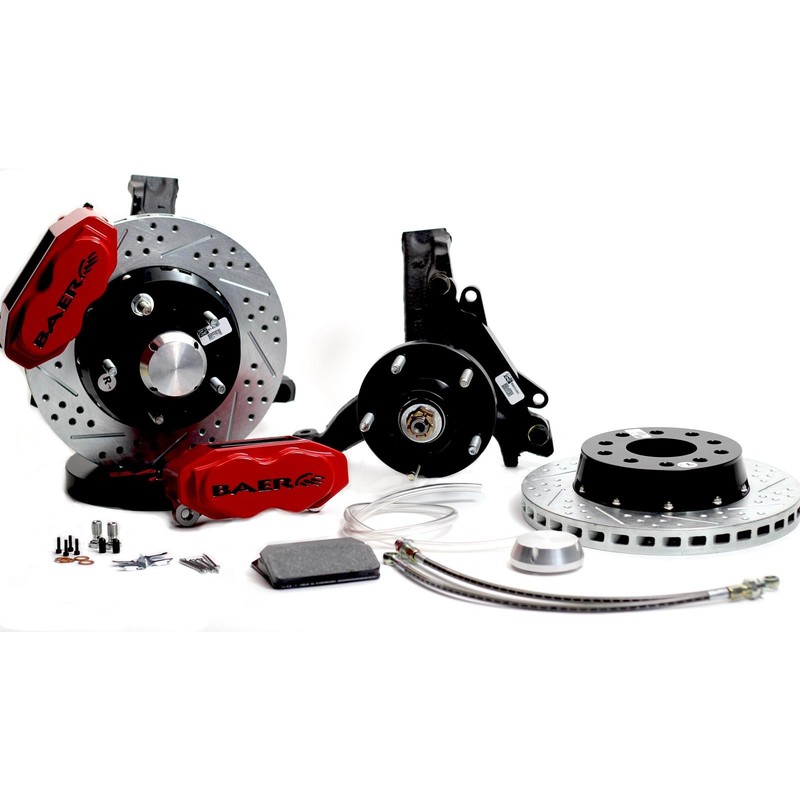 Baer Brakes 4301460R 11″ SS4+ Brake Sys Frt Red 78-88 G-body