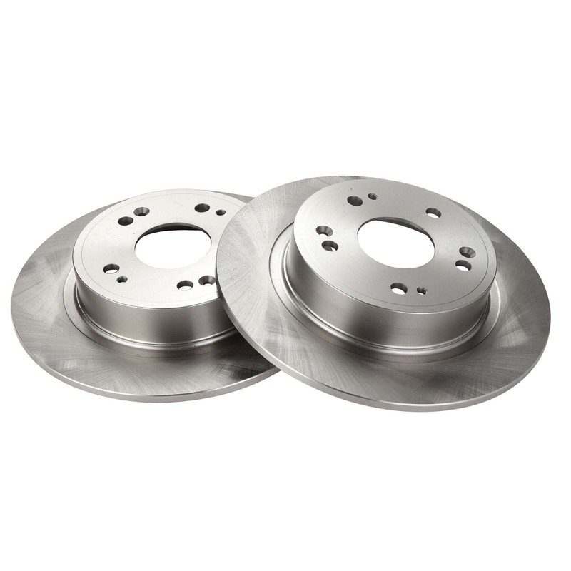 TRQ Rear Brake Rotors Left & Right Pair Set of 2 for Honda Accord Acura TSX gallery