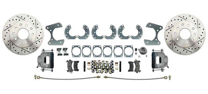 JEGS 630605 Rear Disc Conversion Kit 1968-1977 Ford 9 in. Passenger Car Premium gallery