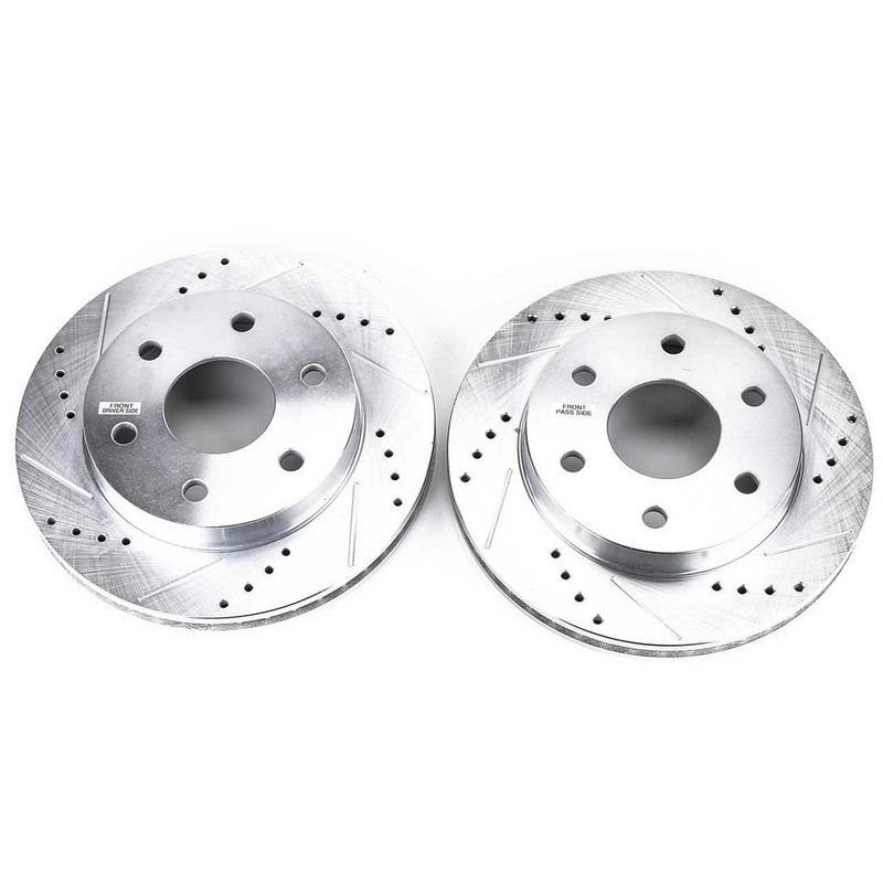 PowerStop Disc Brake Rotor Set - Fits Cadillac Escalade 2002-2006, Cadillac Esca gallery