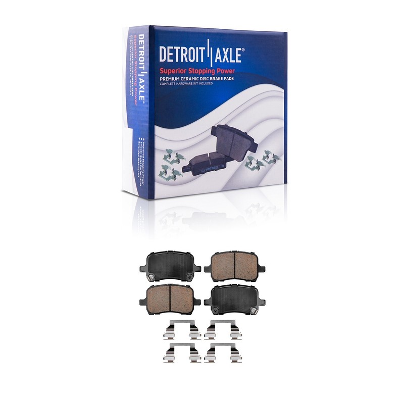 Front & Rear Drilled Brake Rotors + Brakes Pads for Chevy Cobalt HHR G6 Pursuit gallery