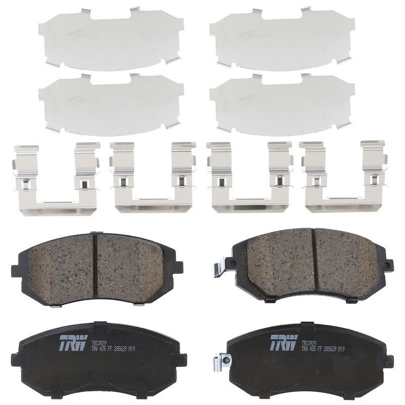 Front Brake Kit 276mm Rotors TRW Pro Ceramic Pads For 9-2X Impreza Legacy 2.5 H4 gallery