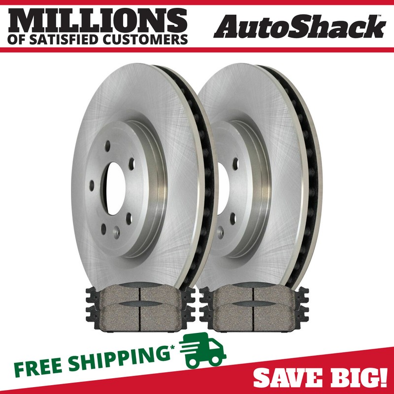 Front Brake Rotors & Pads for Ford Explorer Taurus Flex Lincoln MKS MKT 3.5L V6