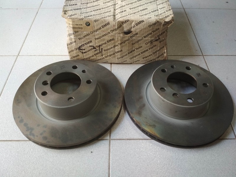 BMW E32-E34 brake disc ventilated 302×22 NEW !GENUINE! 34111160936 – 34116756534