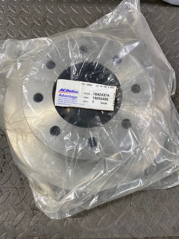 18A2437A ACDelco Advantage Brake Rotor FREE SHIPPING