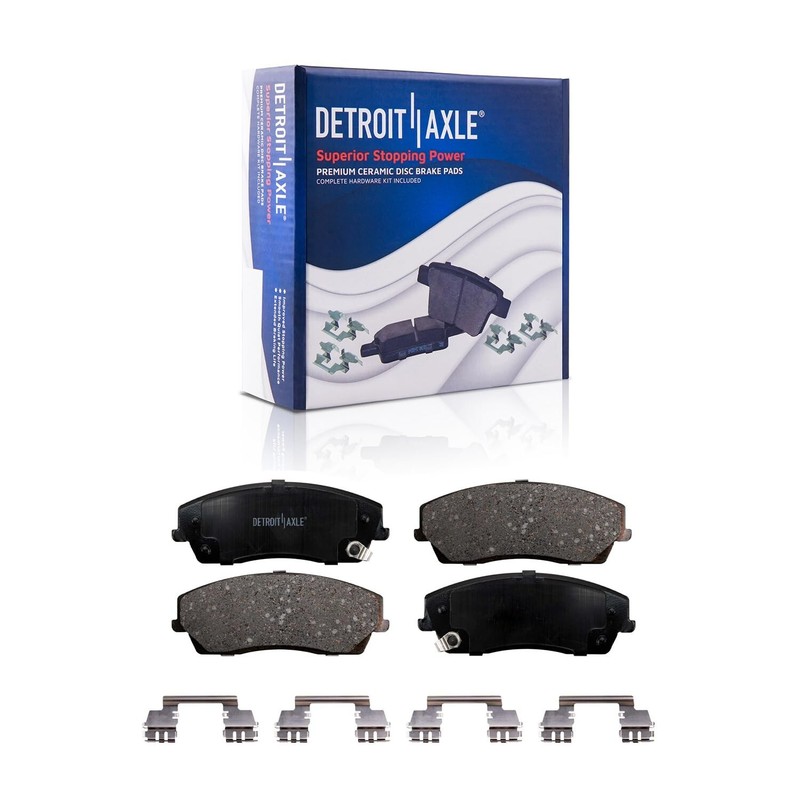 Front and Rear Disc Rotors Ceramic Brake Pads for 300 Charger Challenger Magnum gallery
