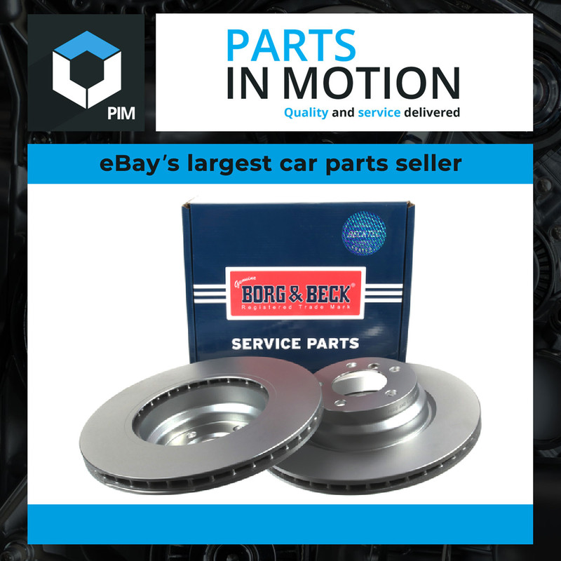 2x Brake Discs Pair Vented fits BMW 330D 3.0D Front 06 to 13 330mm Set B&B New