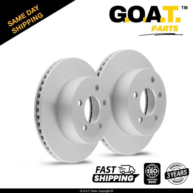 Front Brake Rotors Set for 99-01 Jeep Cherokee 99-06 TJ 99-06 Wrangler 11.02 in