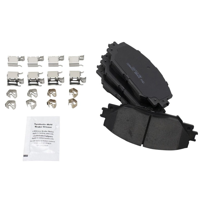 Disc Brake Rotor & Posi Ceramic Pad Front & Rear Kit for Toyota Rav4 gallery