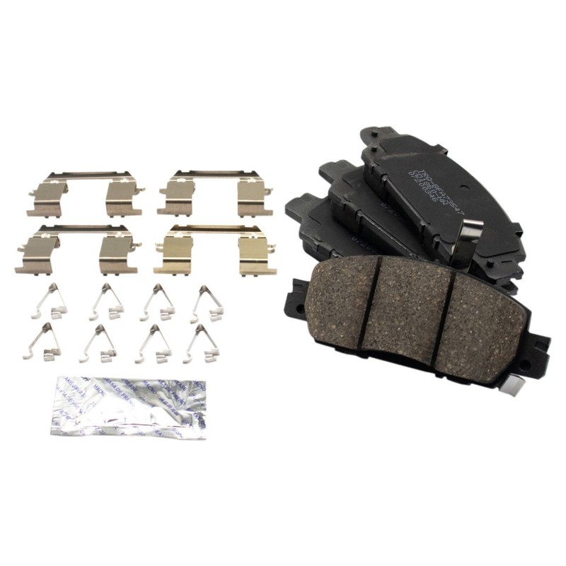 TRQ Performance Brake Pad & Rotor Kit Performance Fits Honda gallery