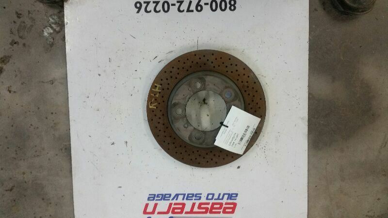 Passenger Front Brakes Without Ceramic Brakes Fits 00-12 PORSCHE BOXSTER 263928