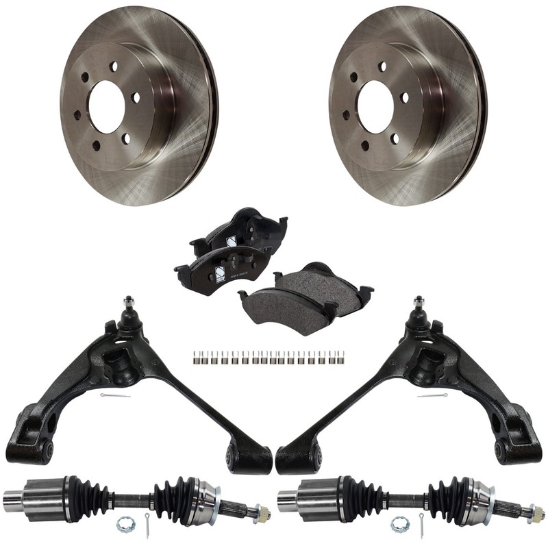 Control Arm Kit For 2000-2001 Dodge Dakota Front Left and Right Side Lower 4WD