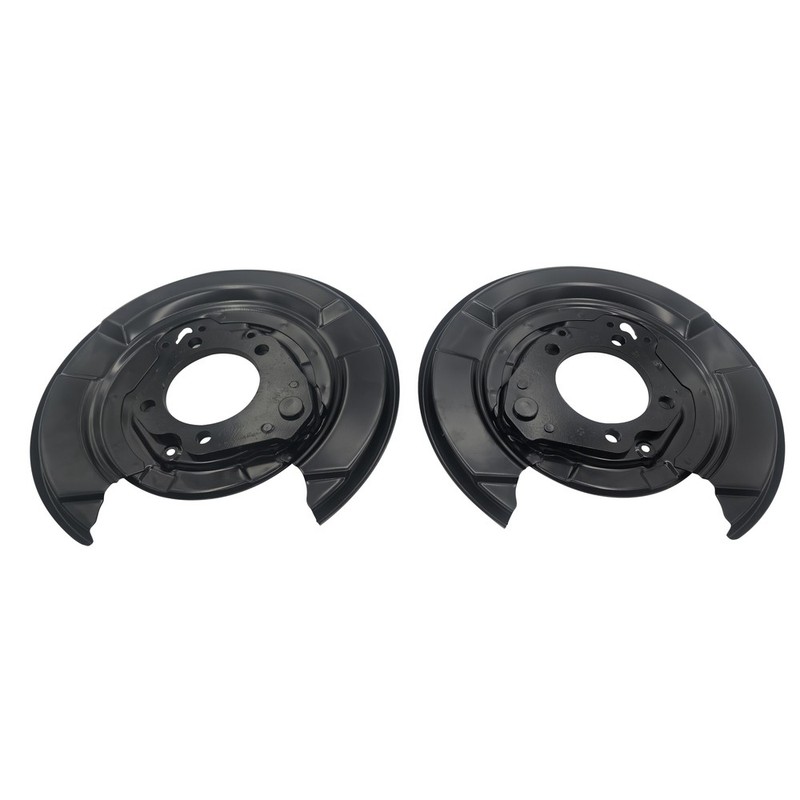 Pair Rear Brake Dust Shields for 2004 - 2009 Lexus RX330 RX350 Toyota Highlander gallery