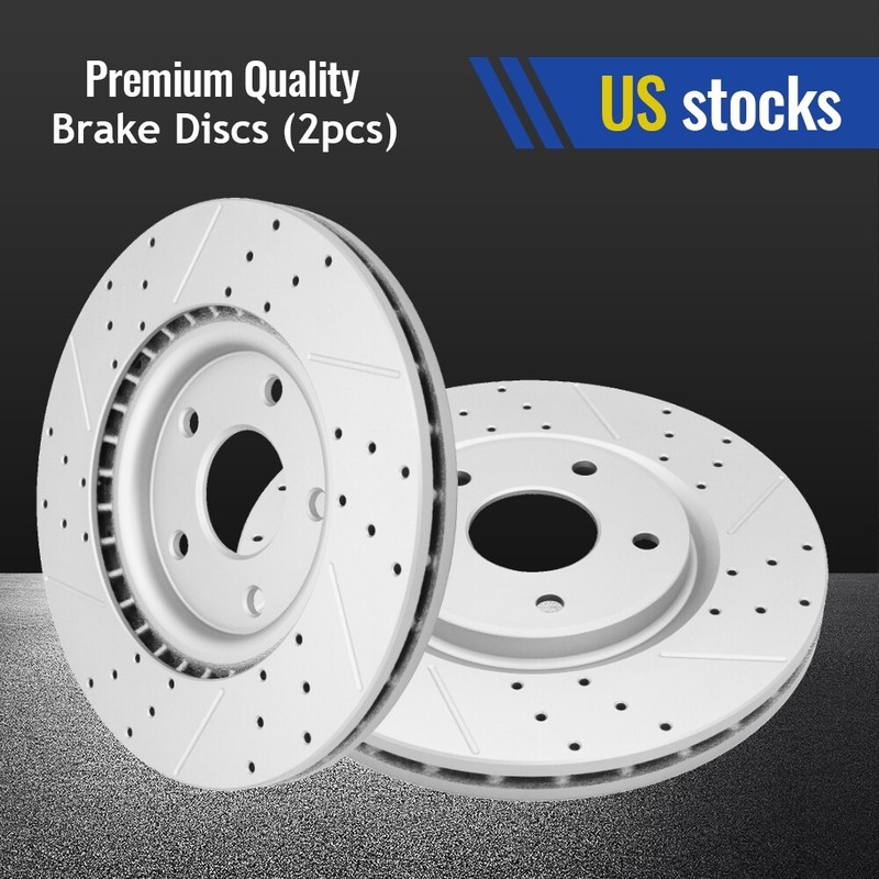 330mm Front Drilled Rotors for Dodge Grand Caravan Chrysler Town & Country C/V