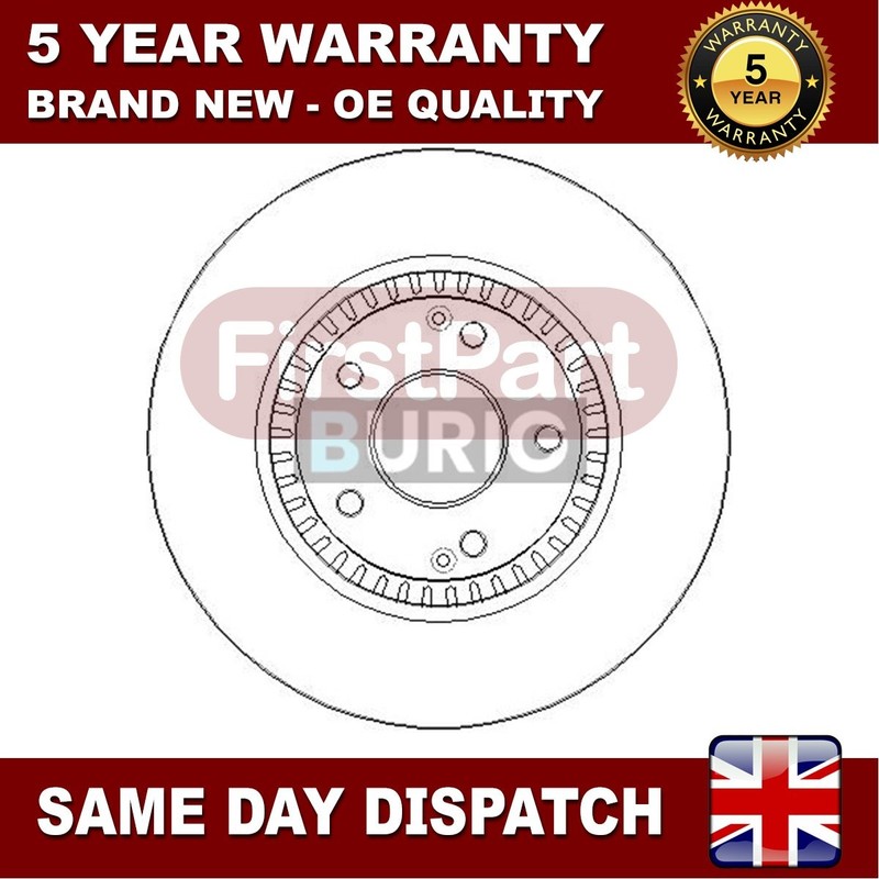 Fits Ssangyong Tivoli 2015- 1.6 1.6 D + Other Models Firstpart Front Brake Disc