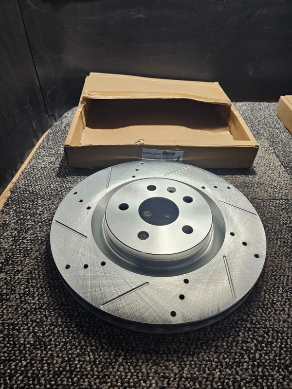 (QTY 2) Summit Racing SUM-BRC-62124L SUM-BRC-62124R Brake Rotors for 12-13 Regal gallery