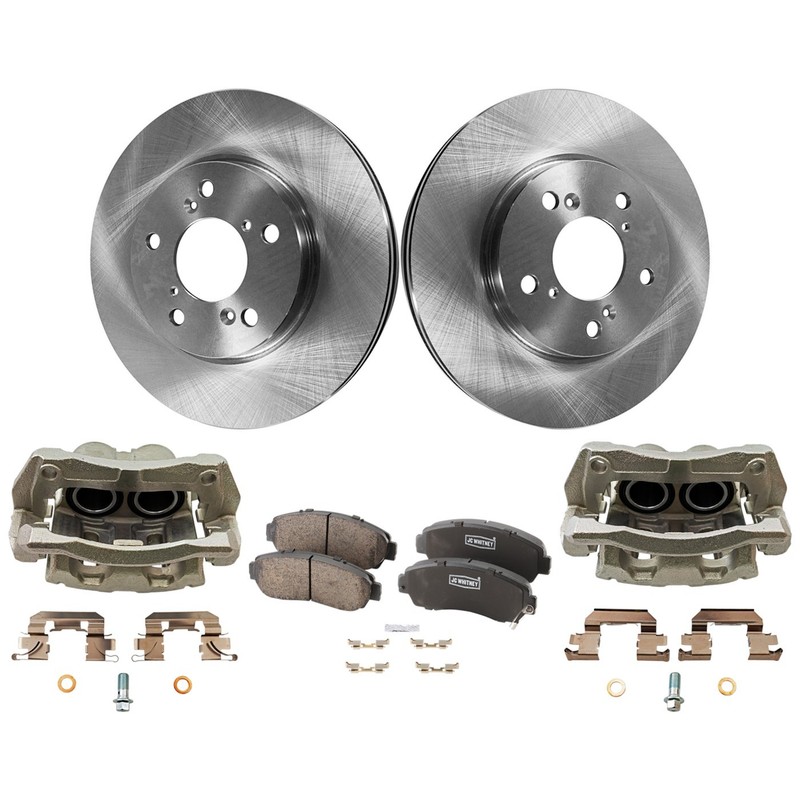Brake Kit With Calipers 2-Wheel Set Front for Honda Odyssey 2005-2010