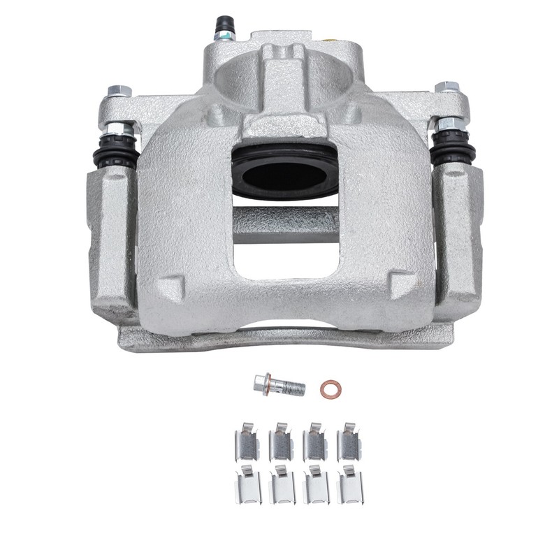 Front Drilled Rotor Caliper Ceramic Brake Pad for Town and Country Grand Caravan gallery
