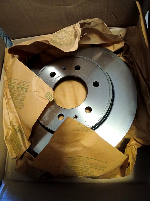 New, OEM Ford 9L3Z1125C Front Rotors-2- 2009 F-250
