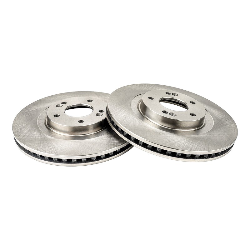 Front Brake Rotors Rust Preventative Coating for 2014-2020 Kia Sorento Pair gallery