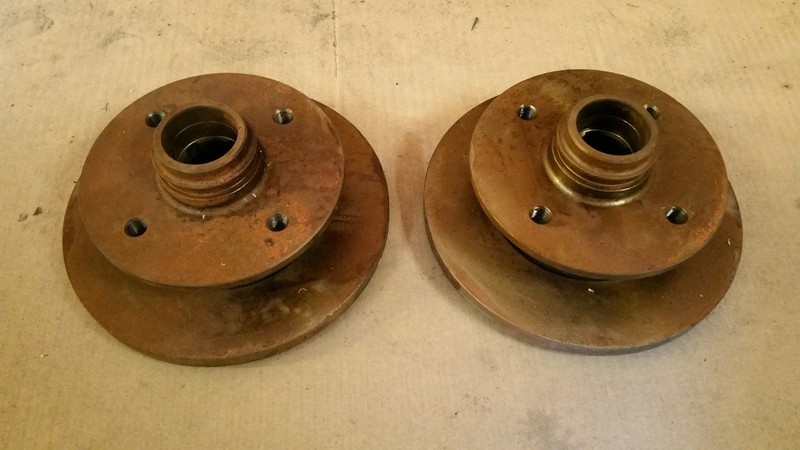 POLETTI (2) FRONT SOLID BRAKE DISC ROTOR 25084 1081 MAZ*DA GLC gallery