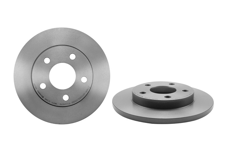 Brembo Rear Solid Coated 240mm Disc Brake Rotor For LaCrosse Impala Grand Prix