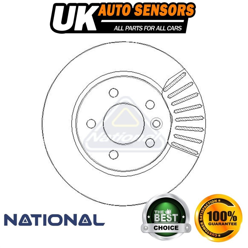 Fits VW Crafter Man TGE 2.0 TDi Electric National Front Brake Disc