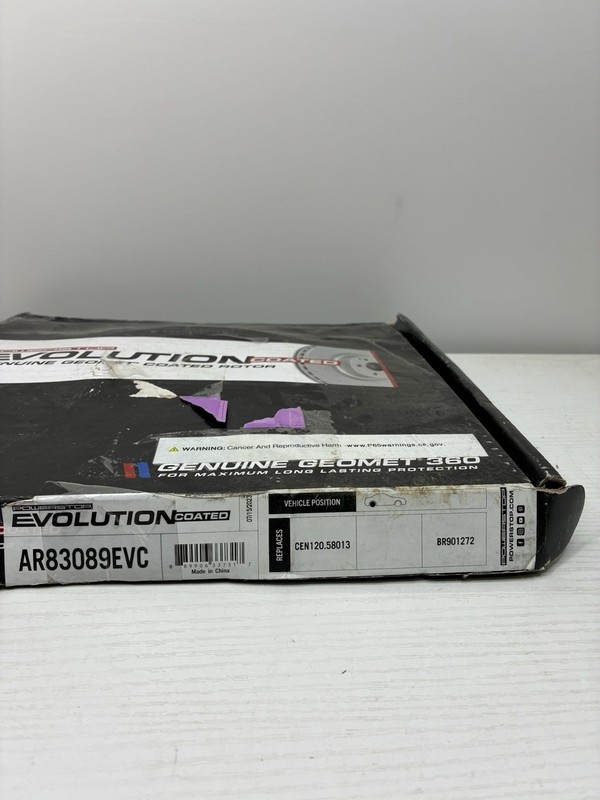 PowerStop AR83089EVC Evolution Coated Rotor 2014-2022 Jeep Cherokee Chrysler 200 gallery