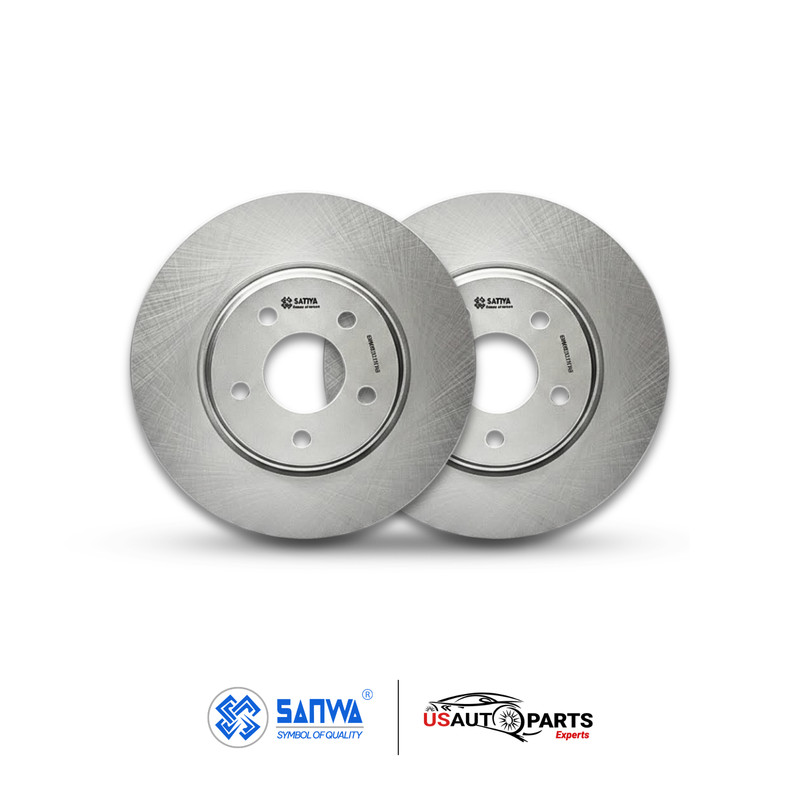FRONT AND REAR BRAKE ROTOR SET GEOMET COATED FOR CHEVROLET MALIBU HHR 2004-2012 gallery