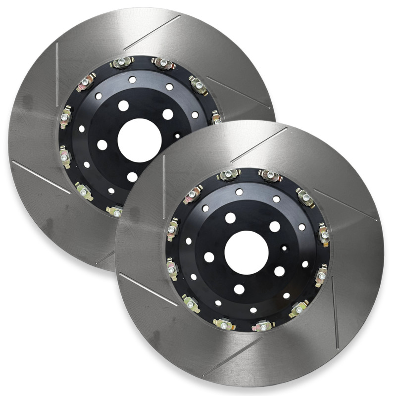 Front Floating 2 Piece Brake Discs for Ford MK3 Focus RS 2.3T 15-18