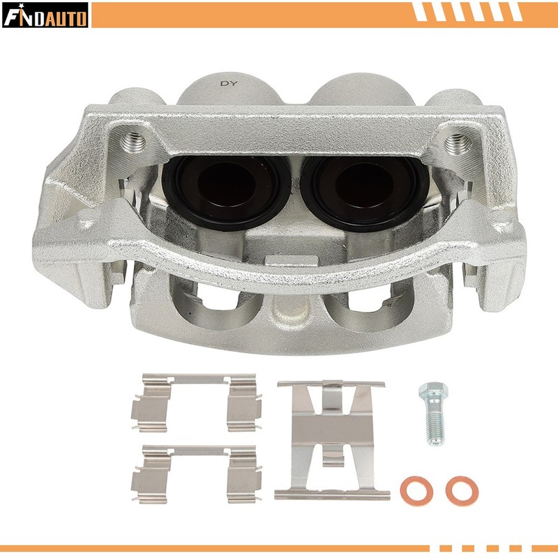 FINDAUTO Front Right Brake Calipers w/ Bracket For 1996-2002 2003 Ford F-150