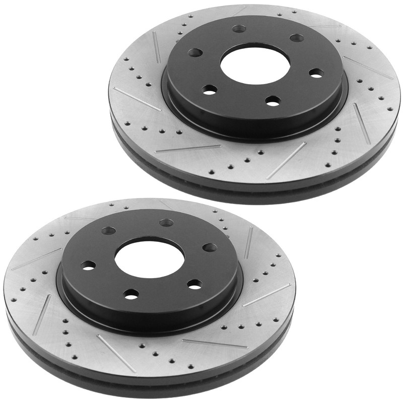 For Chevrolet Traverse Brake Rotors with Pads Rear 2009-2017 6 Lugs Disc Brakes gallery