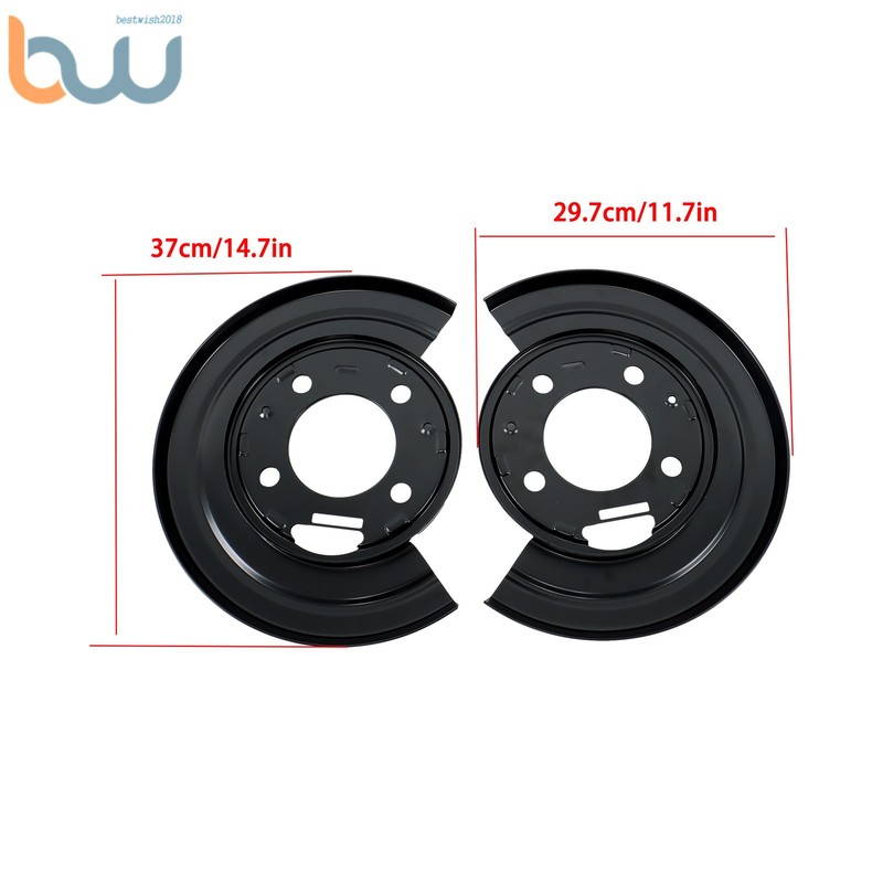For Ford F250 F350 F450 F550 924-212 Rear Brake Dust Shield Backing Plates Pair gallery