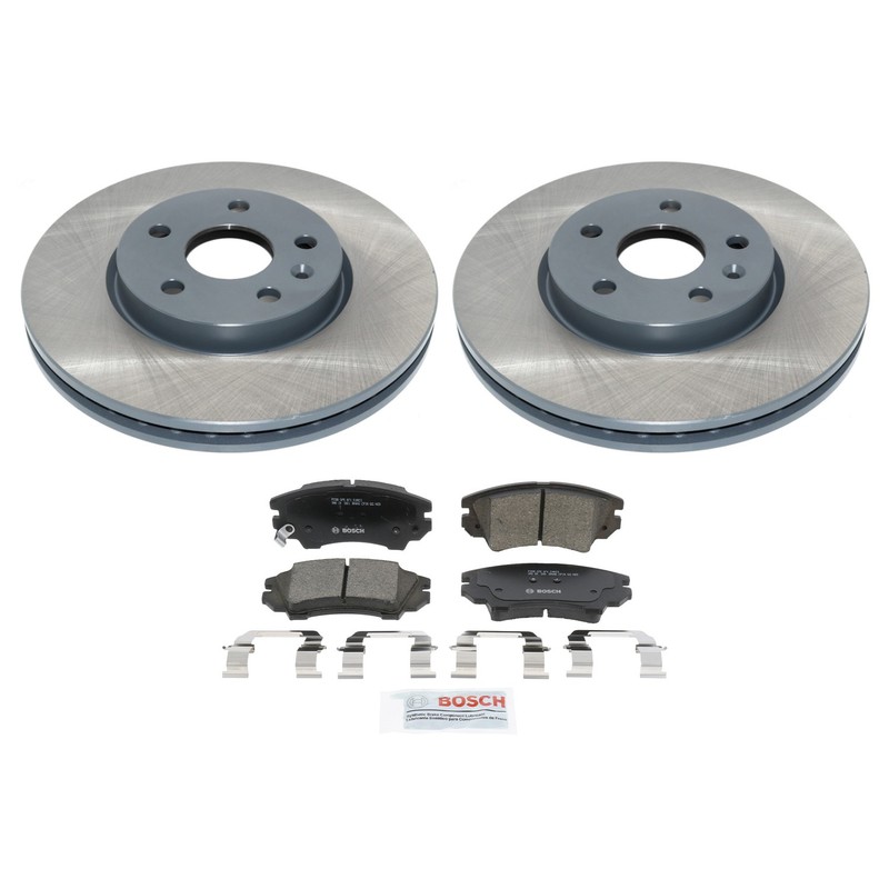 DuraGo Front Rotors Bosch QuietCast Ceramic Disc Brake Pads Kit For Chevy Camaro