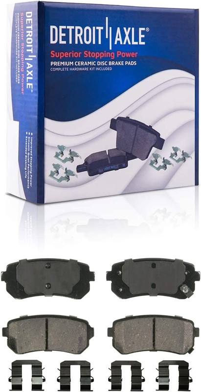 5-Lug Front & Rear Brake Pads Rotors for 2010-2016 Hyundai Tucson gallery