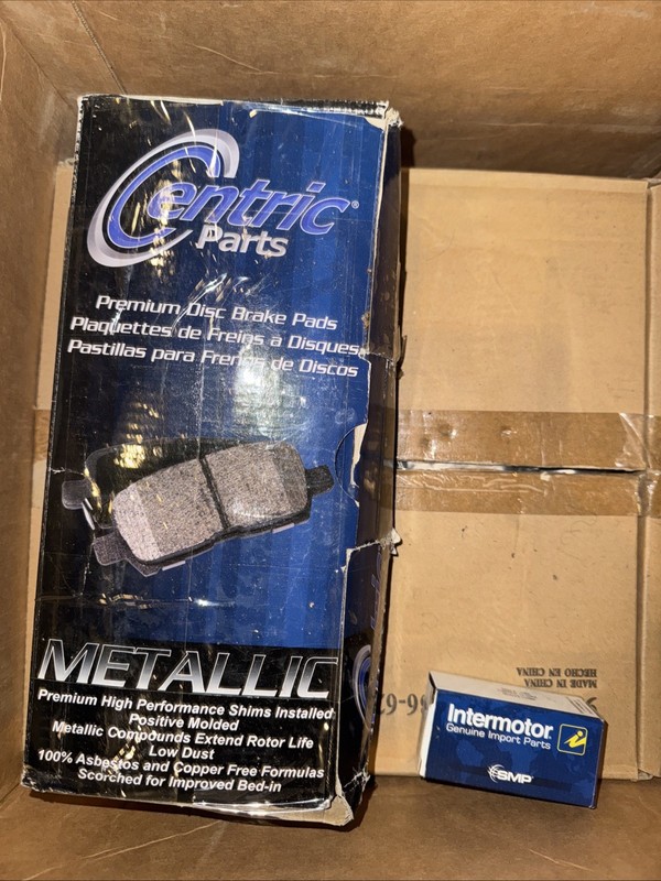 Centric Brake Pads and Rotors Disc Brake Pads Front Rear
