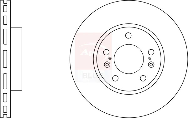 2x Brake Discs Pair Vented fits SUZUKI SX4 1.6 Front 2013 on M16A 280mm Set New