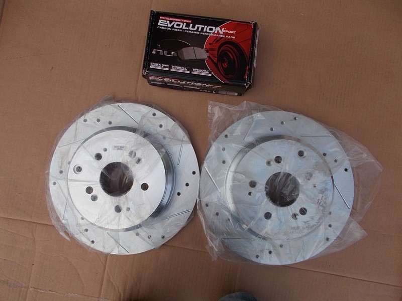 NEW PowerStop Rear Brake Kit and Rotors JBR1332XL, JBR1332XR and Z23-1585