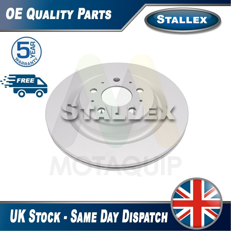 Fits Tesla Model 3 2017- Electric + Other Models 1x Brake Disc Rear Stallex