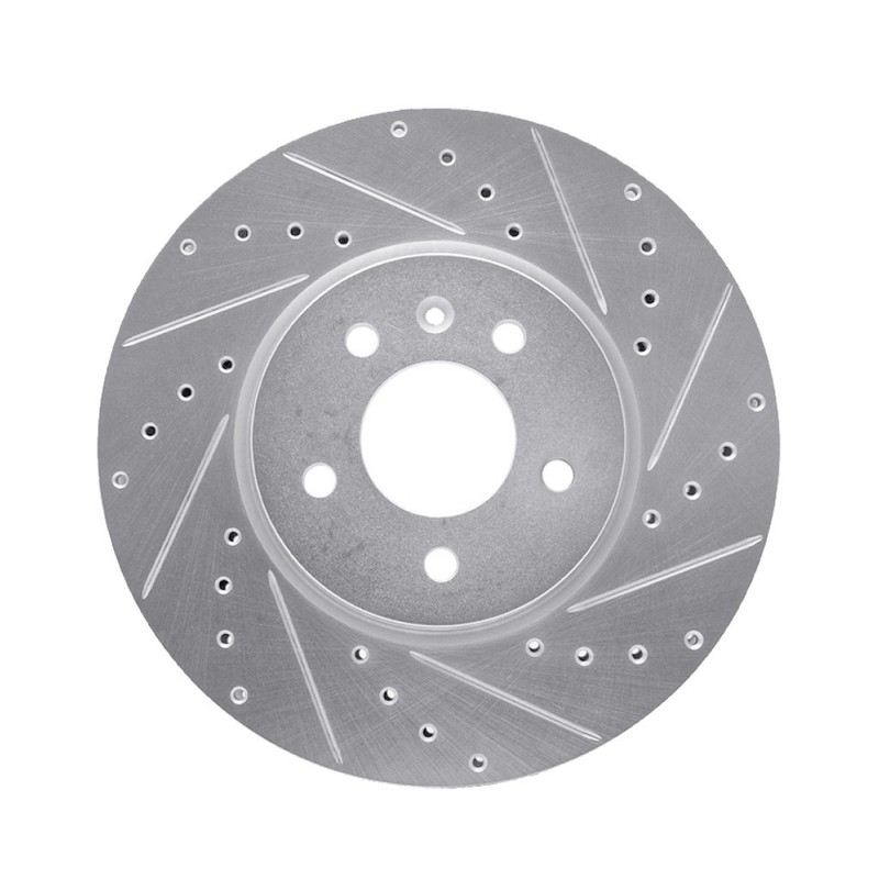 For Buick Cascada 2016 17 18 2019 Brake Rotors Front Drilled And Slotted Silver gallery