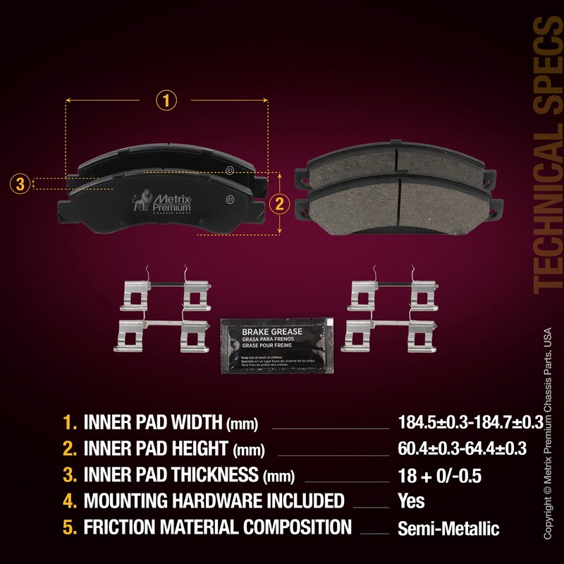 Front Brake Rotors + Disc Brake Pads Kit for Chevrolet Avalanche GMC Savana 1500 gallery