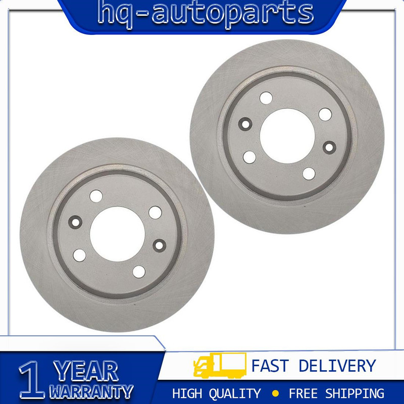 2x C-Tek Rear Disc Brake Rotor For Saab 900 1987~1993