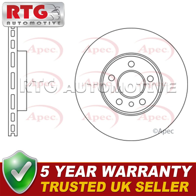 Front Brake Disc Fits Mini Cooper 2014- One 2014- 34116866295