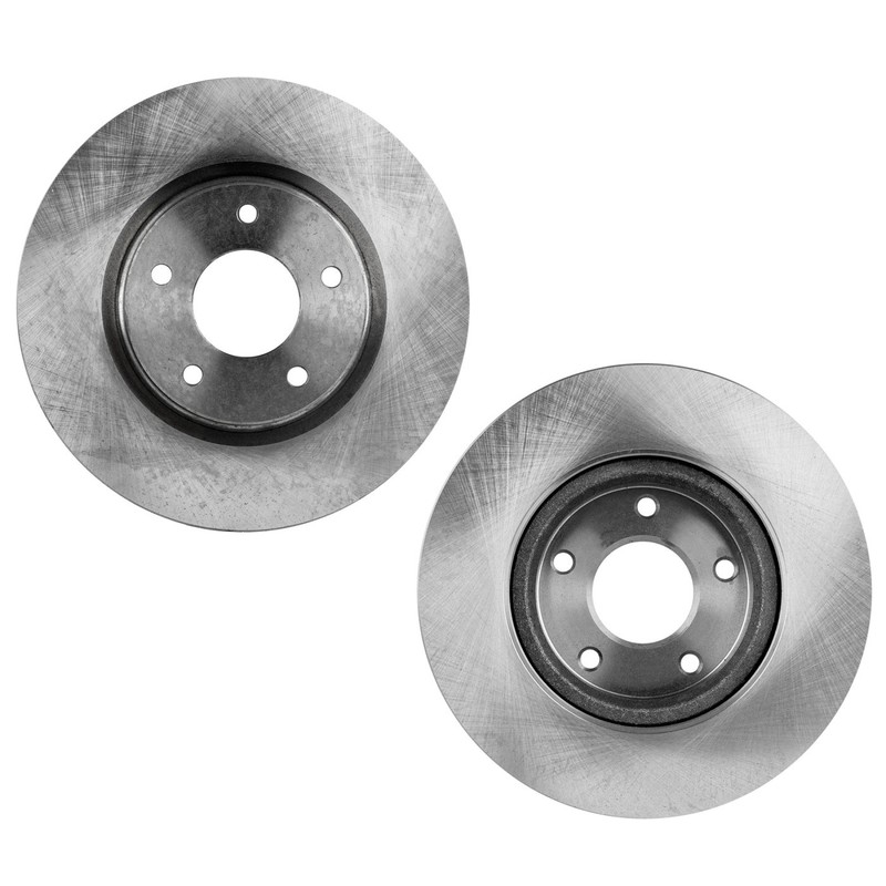 Front Brake Disc Set For 2013-2021 Nissan Altima Plain Surface