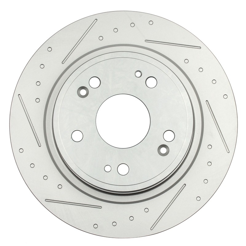2X Rear Brake Rotors slotted Fits Honda Civic For Accord HR-V Acura ILX TSX gallery