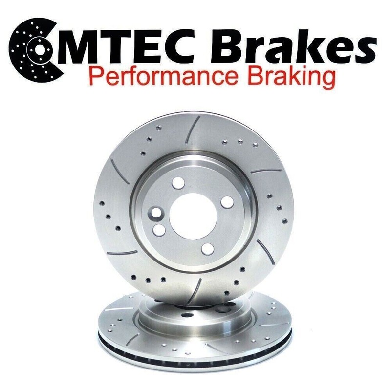 Fiat Abarth 500 1.4 180/190 hp 02/08 – front brake discs drilled grooved